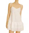 Storia Women's Petal Dress In White In White