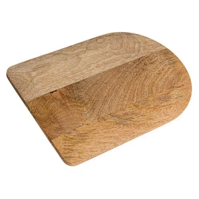 Storied Home Artisanal Mango Wood Cheese And Cutting Board In Brown