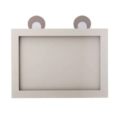Storied Home Bear Ears Wood Photo Frame In Gray