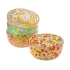Storied Home Bowl With 4 Pattern Design Styles In Multi
