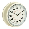 Storied Home Chic Round Wall Clock In Multi