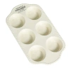 Storied Home Cupcake Bliss Stoneware Muffin Pan In White