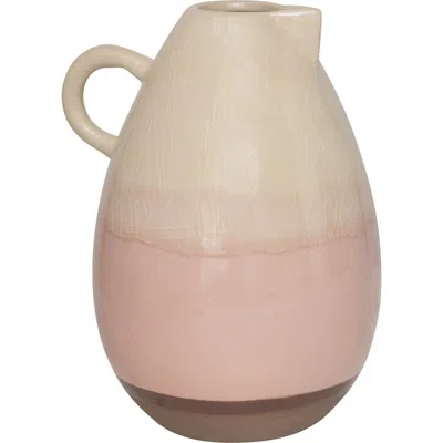 Storied Home Decorative Pitcher In Pink