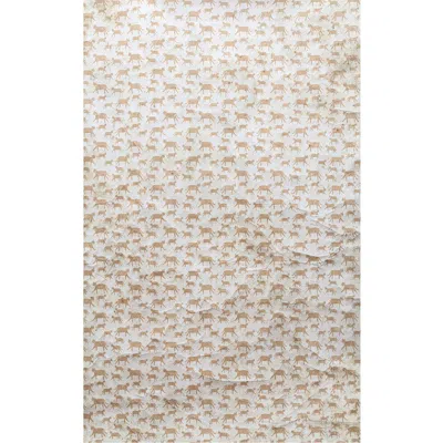 Storied Home Decorator Paper With Jaguars In White