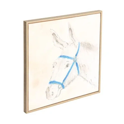 Storied Home Donkey Wall Art In Multi