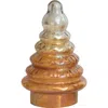Storied Home Embossed Two-tone Mercury Glass Tree, Amber Color In Metallic