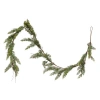 Storied Home Faux Cedar Garland In Green