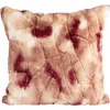 Storied Home Faux Fur Pillow In Pink