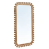 Storied Home Firwood Boho-southwestern Rectangular Wall Mirror, Natural In Brown