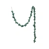 Storied Home Foam And Glitter Ball Garland In Green
