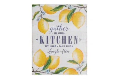 Storied Home "gather In Yellow