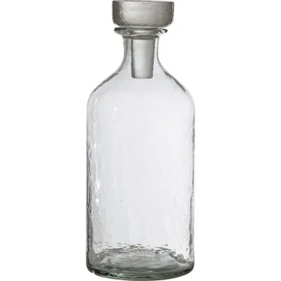 Storied Home Glass Decanter In Transparent