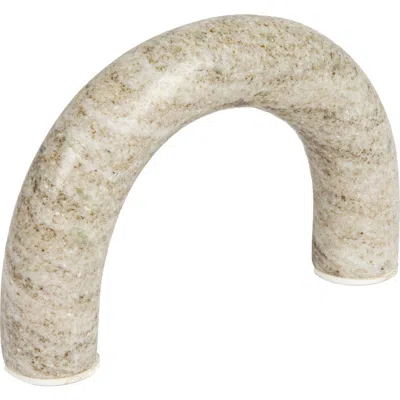 Storied Home Marble Arch Tabletop Shelf Decor, Beige In Neutral