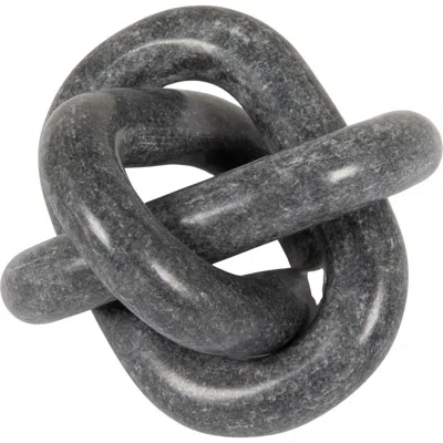 Storied Home Marble Chain Link In Gray