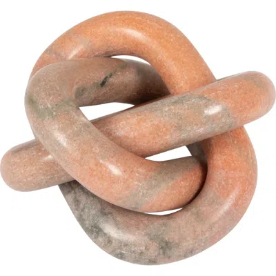 Storied Home Marble Chain Link In Brown