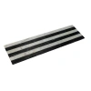 Storied Home Marble Cheese And Serving Board With Stripes In Black