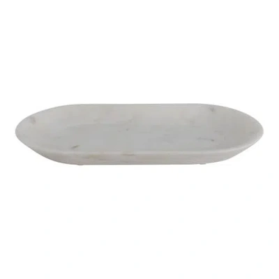 Storied Home Marble Tray In Multi