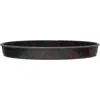 Storied Home Metal Tray With Marbled Pattern In Multi