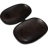 Storied Home Modern Wood Serving Dish With 2 Sections In Black