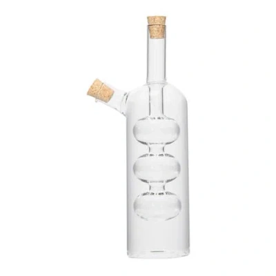 Storied Home Oil And Vinegar Cruet In Transparent