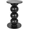 Storied Home Over-sized Bubble End Table In Black