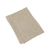 Storied Home Oversized Stonewashed Linen Decorative Tea Towel For Dining And Kitchen In Brown