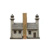Storied Home Resin Lighthouse Bookends In Gray