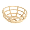 Storied Home Round Cotton-wrapped Decorative Bowl In Neutral