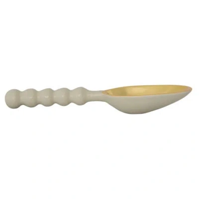 Storied Home Scoop With Ball Handle In White