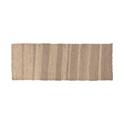 Storied Home Seagrass And Corn Husk Floor Runner In Neutral