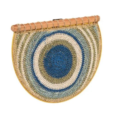 Storied Home Seagrass Wall Hanging Decor, Multicolor