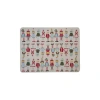Storied Home Silicone Non-slip Baking Mat With Santa's Elves, Multicolor In Multi