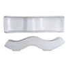 Storied Home Stoneware Wavy Tray With Reactive Glaze In Gray