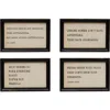 Storied Home Table Frames With Inspirational Quotes In Multi
