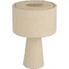 Storied Home Table Lamp With Inline Switch In White
