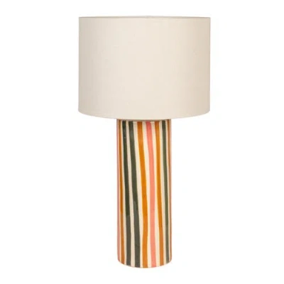 Storied Home Table Lamp With Shade In Multi