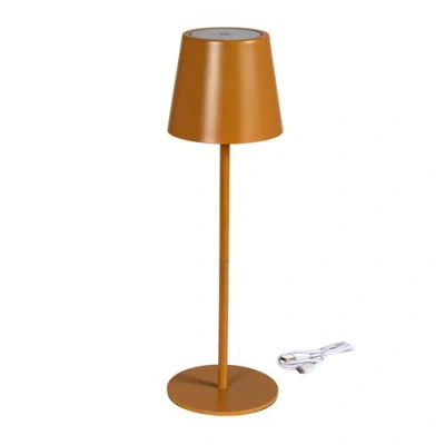 Storied Home Table Lamp With Touch Sensor In Brown