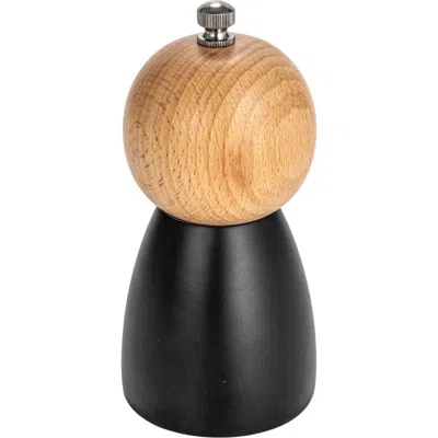 Storied Home Two-tone Rubberwood Salt And Pepper Mill In Multi