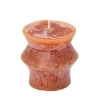 Storied Home Unscented  Pillar Candle In Orange