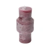 Storied Home Unscented  Pillar Candle In Purple