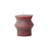 Storied Home Unscented  Pillar Candle In Red