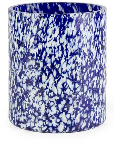 Stories Of Italy Blue Macchia Medium Glass Vase