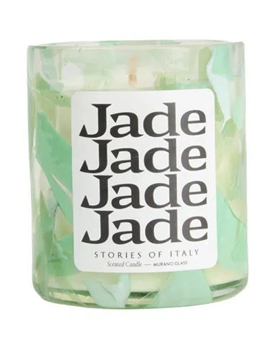 Stories Of Italy Candle Light Green Size - Murano Glass