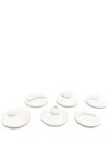 Stories Of Italy Fruit-shape Dessert Plates In Weiss