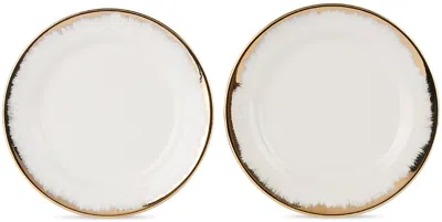 Stories Of Italy Gold Eclipse Dessert Plate Set