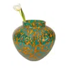 Stories Of Italy Olla Vase, Large In Mustard