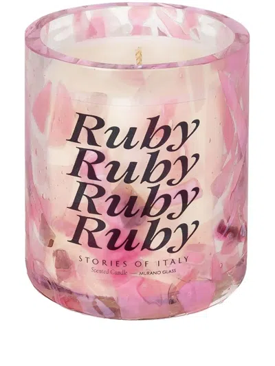 STORIES OF ITALY RUBY SCENTED CANDLE