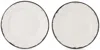 Stories Of Italy Silver Eclipse Plain Plate Set In Platinum