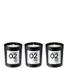 Stories Parfums Stories No.02 Candle Trio 3 X 70g