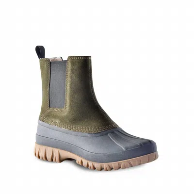 Storm By Cougar Women's Cola Snow Boot In Black/ Olive In Multi